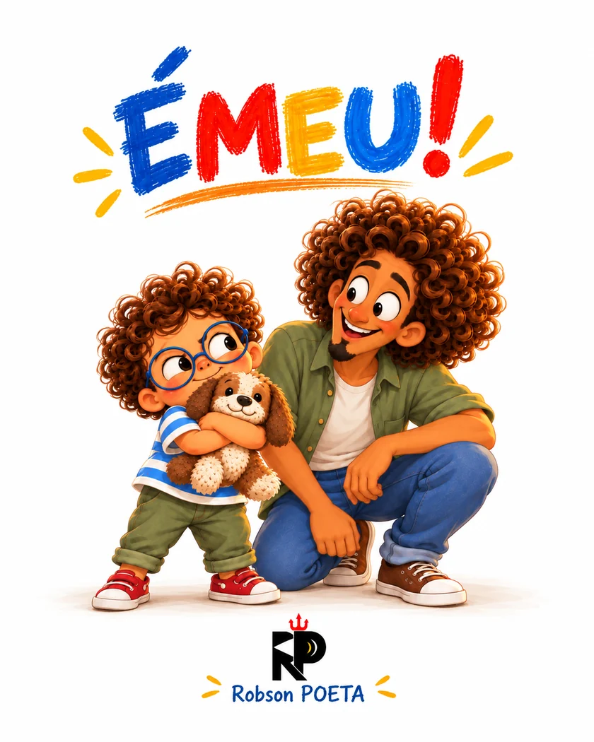 Capa de É MEU!, de Robson POETA