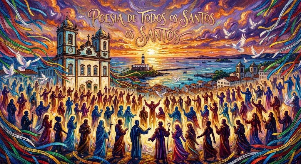 Capa Poesia de Todos os Santos