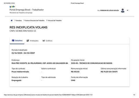 Theatro XVIII · Primeiro contrato