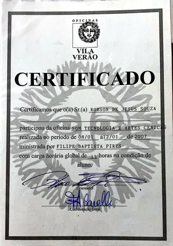 Som, Tecnologia e Artes Cênicas