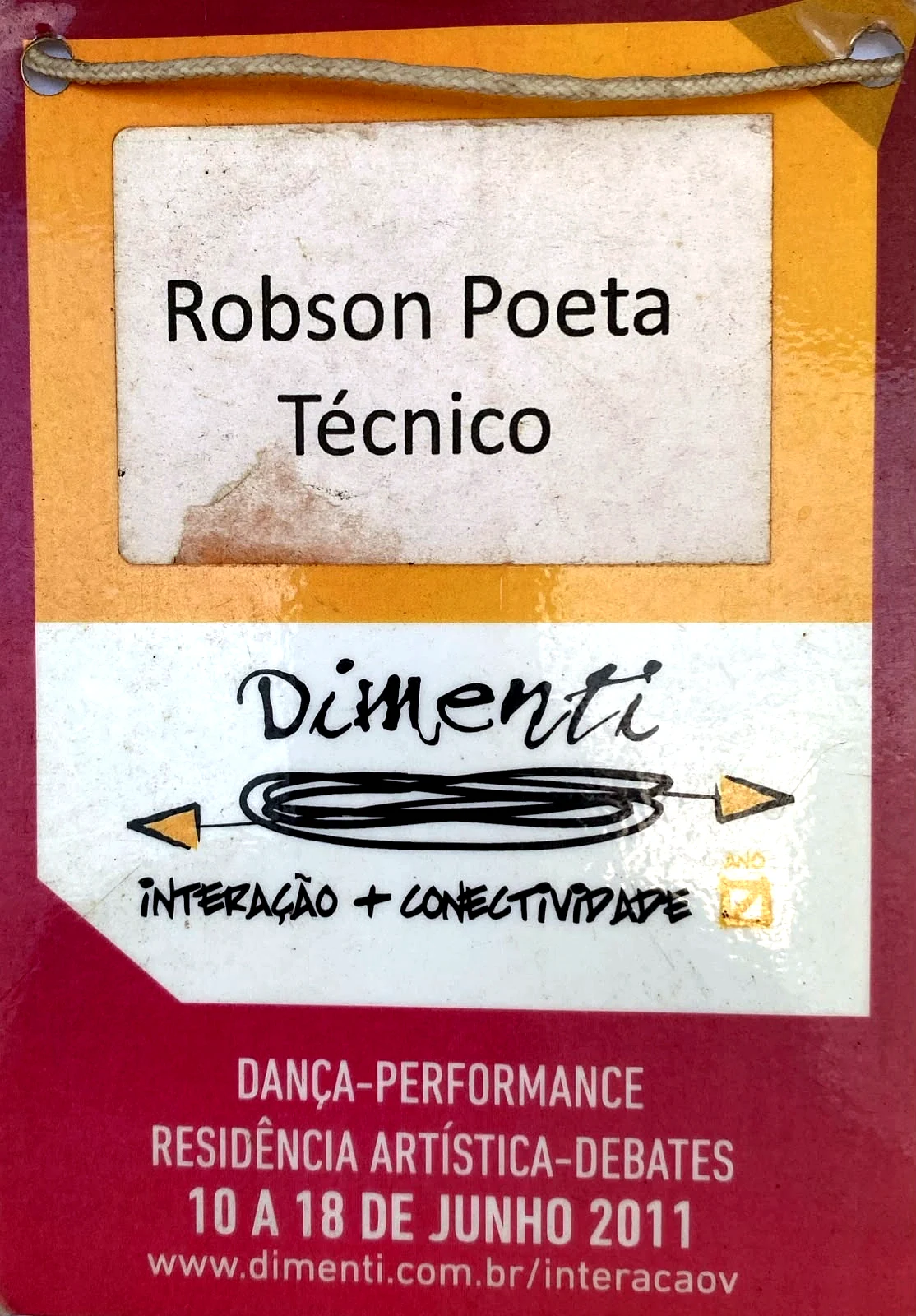 Dimenti — Interação + Conectividade — Credencial