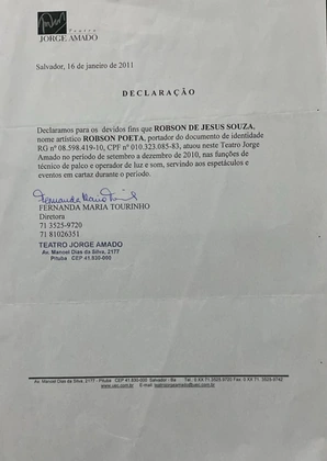 Teatro Jorge Amado — Documento completo