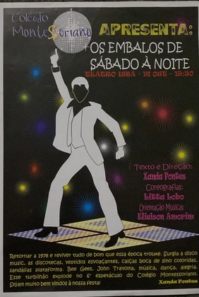 Os Embalos de Sábado à Noite — Capa oficial fotografada